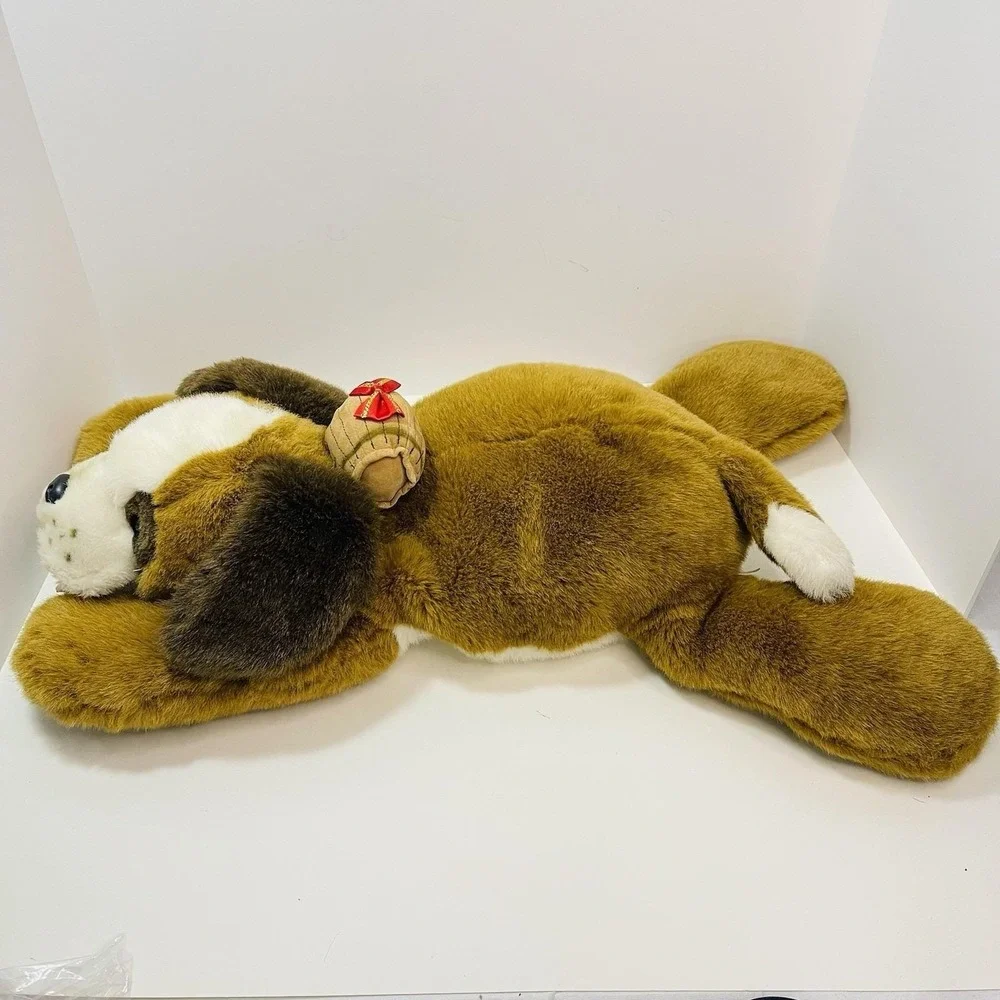 Sears Windsor Collection St Bernard Dog Lay Flat‎ Pillow Plush 26